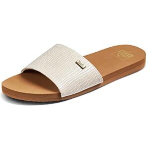 REEF Sandales mode femme Bliss Nights Slide, White/Tan, 42.5 EU - Publicité REEF Sandales mode femme Bliss Nights Slide, White/Tan, 42.5 EU - Publicité