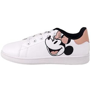 Disney Baskets Minnie Mouse Couleur Blanche, Rose et Noire Taille 35 Fermeture à Lacets Sneakers Streetwear en Polyester avec Semelle PVC Produit Original Conçu en Espagne - Publicité Disney Baskets Minnie Mouse Couleur Blanche, Rose et Noire Taille 35 Fermeture à Lacets Sneakers Streetwear en Polyester avec Semelle PVC Produit Original Conçu en Espagne - Publicité
