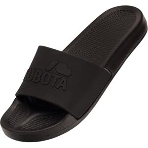 Kubota Claquette Homme Sandales à enfiler Chaussures Pour Piscine et Plage Sandales été Noir 43 - Publicité Kubota Claquette Homme Sandales à enfiler Chaussures Pour Piscine et Plage Sandales été Noir 43 - Publicité