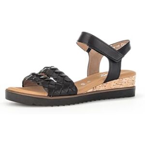 Gabor Sandales compensées pour femme, Noir 27., 42.5 EU - Publicité Gabor Sandales compensées pour femme, Noir 27., 42.5 EU - Publicité