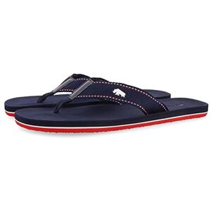 GIOSEPPO Tongs bleu marine pour homme borgne - Publicité GIOSEPPO Tongs bleu marine pour homme borgne - Publicité
