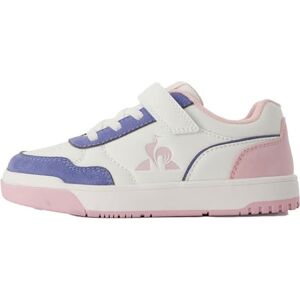 Le Coq Sportif LCS Court Breaker Girl PS Chaussure Junior Cuir Synthétique Velcro Lacets Élastiques Semelle Souple Usage Quotidien Taille 28 Rose - Publicité Le Coq Sportif LCS Court Breaker Girl PS Chaussure Junior Cuir Synthétique Velcro Lacets Élastiques Semelle Souple Usage Quotidien Taille 28 Rose - Publicité