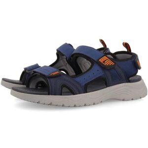 GIOSEPPO METKOVIC Sandales grises avec accents de couleur pour homme, bleu marine, 45 EU - Publicité GIOSEPPO METKOVIC Sandales grises avec accents de couleur pour homme, bleu marine, 45 EU - Publicité