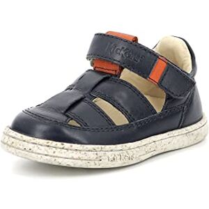 Kickers Tractus, Sandales Mixte, Marine, 18 - Publicité Kickers Tractus, Sandales Mixte, Marine, 18 - Publicité