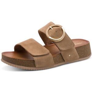 Tamaris Comfort Wedge/Plat Mule Plateforme réglable pour femme, daim chameau, 37 EU - Publicité Tamaris Comfort Wedge/Plat Mule Plateforme réglable pour femme, daim chameau, 37 EU - Publicité