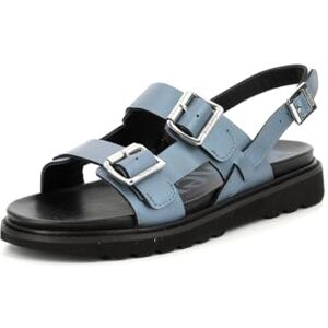Kickers Neosummer, Sandales Femme, Bleu Metal, 36 - Publicité Kickers Neosummer, Sandales Femme, Bleu Metal, 36 - Publicité