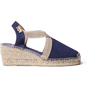 TONI PONS Espadrille Femme en Daim Marine, 38 EU - Publicité TONI PONS Espadrille Femme en Daim Marine, 38 EU - Publicité