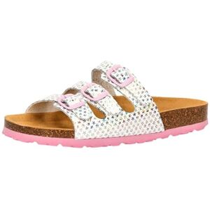 Lico Chaussons Bioline Starline pour Fille, Blanc/argenté, 31 EU - Publicité Lico Chaussons Bioline Starline pour Fille, Blanc/argenté, 31 EU - Publicité