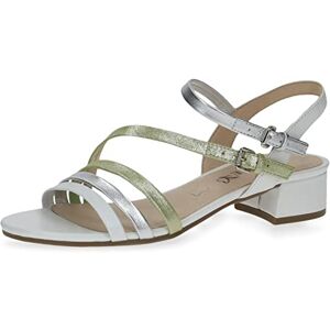 CAPRICE Femme Sandales talon, White Sky, 40 EU - Publicité CAPRICE Femme Sandales talon, White Sky, 40 EU - Publicité