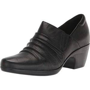 Clarks Escarpins Emily Cove pour Femme, Cuir Noir, 39 EU - Publicité Clarks Escarpins Emily Cove pour Femme, Cuir Noir, 39 EU - Publicité