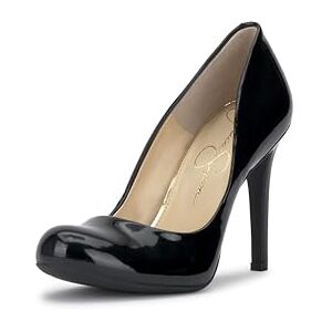 Jessica Simpson Escarpins à Talons Classiques à Bout Rond pour Femme, Noir Verni, 35 EU - Publicité Jessica Simpson Escarpins à Talons Classiques à Bout Rond pour Femme, Noir Verni, 35 EU - Publicité