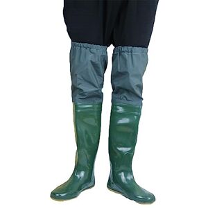 Generic Bottes de pêche Cuissardes en PVC for Hommes et Femmes, Bottes imperméables for la pêche en Plein air/la Transplantation/l'élevage (Color : Green2, Size : 42 EU) - Publicité Generic Bottes de pêche Cuissardes en PVC for Hommes et Femmes, Bottes imperméables for la pêche en Plein air/la Transplantation/l'élevage (Color : Green2, Size : 42 EU) - Publicité