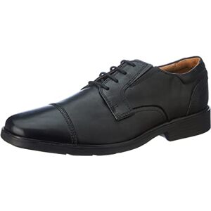 Clarks Casquette Oxford Lite pour Homme, Cuir Noir Noir, 41 EU - Publicité Clarks Casquette Oxford Lite pour Homme, Cuir Noir Noir, 41 EU - Publicité