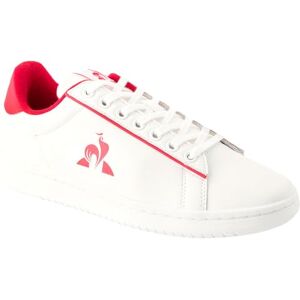 Le Coq Sportif LCS Court Clean W Baskets Femme Dessus Cuir et Synthétique Confort Quotidien Semelle Caoutchouc Taille 39 Optical White Cerise - Publicité Le Coq Sportif LCS Court Clean W Baskets Femme Dessus Cuir et Synthétique Confort Quotidien Semelle Caoutchouc Taille 39 Optical White Cerise - Publicité
