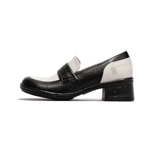 Fly London Women's Loafers, Black/White, 36 - Publicité Fly London Women's Loafers, Black/White, 36 - Publicité