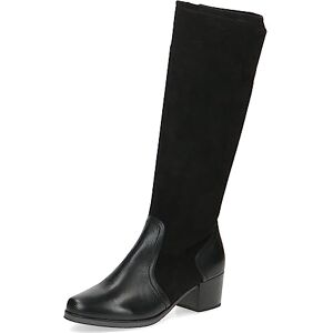 CAPRICE Bottes hautes femme à talon Airmotion en cuir Jusqu'au genou Largeur G, Noir (Black Comb), 37,5 EU - Publicité CAPRICE Bottes hautes femme à talon Airmotion en cuir Jusqu'au genou Largeur G, Noir (Black Comb), 37,5 EU - Publicité