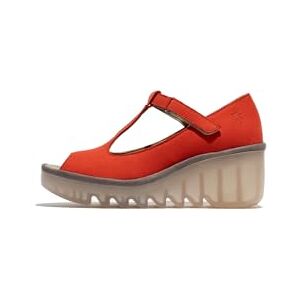 Fly London Women's BEIL584FLY Sandal, Devil red, 42 - Publicité Fly London Women's BEIL584FLY Sandal, Devil red, 42 - Publicité