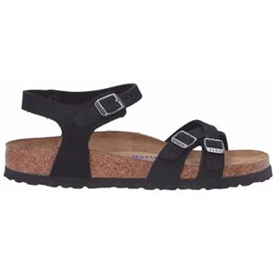 Birkenstock KUMBA Sandales Femme Noires à Boucles en Cuir 40 - Publicité Birkenstock KUMBA Sandales Femme Noires à Boucles en Cuir 40 - Publicité