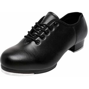 Bokimd Chaussures de claquettes de jazz pour enfants avec semelle fendue pour filles et garçons (tout-petit/petit enfant/grand enfant), noir, 4.5 Big Kid - Publicité Bokimd Chaussures de claquettes de jazz pour enfants avec semelle fendue pour filles et garçons (tout-petit/petit enfant/grand enfant), noir, 4.5 Big Kid - Publicité