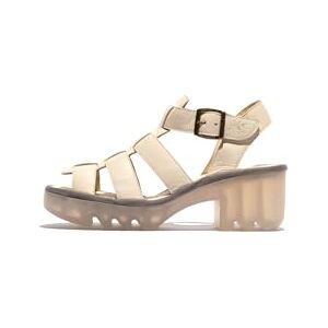 Fly London Femme TERF614FLY Sandal, OFFWHITE, 41 EU - Publicité Fly London Femme TERF614FLY Sandal, OFFWHITE, 41 EU - Publicité