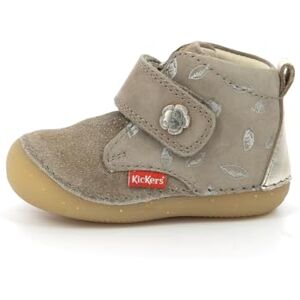 Kickers Sabio, Bottillons Fille, Beige, 19 - Publicité Kickers Sabio, Bottillons Fille, Beige, 19 - Publicité