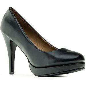 Andrés Machado Élégants Escarpins à Plateforme pour Femmes/Filles AM554 Bout Arrondi Talons Fins pour l´été et l´Hiver Simili Cuir Noir, EU 35 - Publicité Andrés Machado Élégants Escarpins à Plateforme pour Femmes/Filles AM554 Bout Arrondi Talons Fins pour l´été et l´Hiver Simili Cuir Noir, EU 35 - Publicité