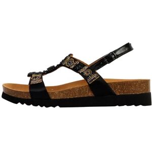 Dr. Scholl's Bogota' Sandal (Noir/or, Système Taille Chaussures EU, Adulte, Femme, Numérique, Moyen, 37) - Publicité Dr. Scholl's Bogota' Sandal (Noir/or, Système Taille Chaussures EU, Adulte, Femme, Numérique, Moyen, 37) - Publicité
