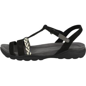 Clarks Amanda Tealite Sandales de sport pour femme, Nubuck noir., 35.5 EU - Publicité Clarks Amanda Tealite Sandales de sport pour femme, Nubuck noir., 35.5 EU - Publicité