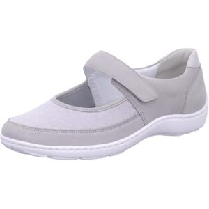 Waldläufer 496H33 318 070 Stein Silber H Width Women's Wide Nubuck Leather Riptape Shoes 42 Stein Silber - Publicité Waldläufer 496H33 318 070 Stein Silber H Width Women's Wide Nubuck Leather Riptape Shoes 42 Stein Silber - Publicité