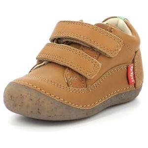 Kickers Sostankro, Bottillons Garçon, Camel, 18 - Publicité Kickers Sostankro, Bottillons Garçon, Camel, 18 - Publicité
