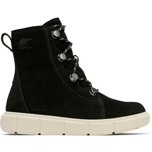 Sorel Femme Explorer III Joan WP Botte de Neige, Black, Chalk, 37.5 EU - Publicité Sorel Femme Explorer III Joan WP Botte de Neige, Black, Chalk, 37.5 EU - Publicité