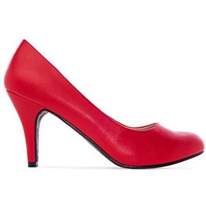 Andrés Machado Élégants Escarpins rétro pour Femme/Adolescent pour l´été et l´Hiver AM422 Bout Arrondi Modèle Taille Petit Talons Fins Simili Cuir- Couleur Rouge- EU 36 - Publicité Andrés Machado Élégants Escarpins rétro pour Femme/Adolescent pour l´été et l´Hiver AM422 Bout Arrondi Modèle Taille Petit Talons Fins Simili Cuir- Couleur Rouge- EU 36 - Publicité