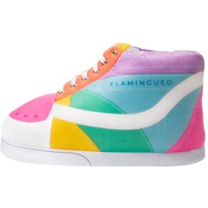 Flamingueo Chaussons Femme Pantoufles Homme Design Sneakers Unisexe Slippers 100% Polyester Ultra-doux Antidérapants Taille Unique - Publicité Flamingueo Chaussons Femme Pantoufles Homme Design Sneakers Unisexe Slippers 100% Polyester Ultra-doux Antidérapants Taille Unique - Publicité