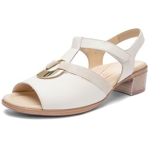 ARA Femme Lugano Sandales, crème, 39 EU Large - Publicité ARA Femme Lugano Sandales, crème, 39 EU Large - Publicité