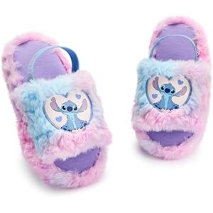 Disney Lilo & Stitch Chaussons Femmes Chaussons à glissière avec personnage Stitch en forme de cœur en rose et bleu Chaussons d'intérieur pour adultes avec fourrure et bande élastique au talon - Publicité Disney Lilo & Stitch Chaussons Femmes Chaussons à glissière avec personnage Stitch en forme de cœur en rose et bleu Chaussons d'intérieur pour adultes avec fourrure et bande élastique au talon - Publicité