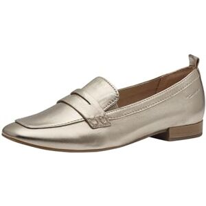 Tamaris Comfort Mocassins Femme Cuir à Talon Bloc, Lt Gold, 38 EU - Publicité Tamaris Comfort Mocassins Femme Cuir à Talon Bloc, Lt Gold, 38 EU - Publicité