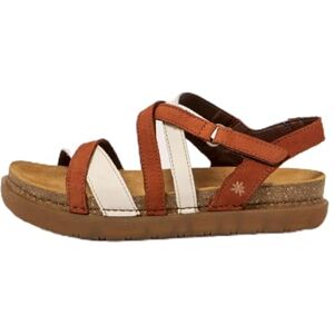 ART Femme Rhodes Sandale Plate, D Orange Cream, 40 EU - Publicité ART Femme Rhodes Sandale Plate, D Orange Cream, 40 EU - Publicité