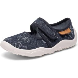 Bisgaard Chaussons Maddy pour fille, Denim Flower, 34 EU - Publicité Bisgaard Chaussons Maddy pour fille, Denim Flower, 34 EU - Publicité