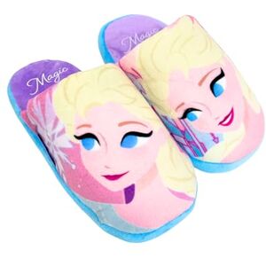 Disney Elsa Chaussons, Frozen Chaussons Doux, Pantoufles avec Semelle Antidérapante, Cadeau pour Filles et Adolescents EU 30/31 - Publicité Disney Elsa Chaussons, Frozen Chaussons Doux, Pantoufles avec Semelle Antidérapante, Cadeau pour Filles et Adolescents EU 30/31 - Publicité