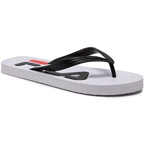 Fila Troy Slipper, Mocassin Homme, White Black, 42 EU - Publicité Fila Troy Slipper, Mocassin Homme, White Black, 42 EU - Publicité