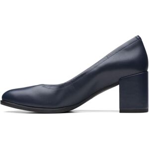 Clarks Femme Freva55 Court, Cuir Bleu Marine, 39 EU - Publicité Clarks Femme Freva55 Court, Cuir Bleu Marine, 39 EU - Publicité