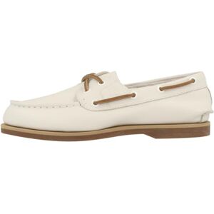 Chaussures bateau classiques Timberland A2Q9X pour femmes, mocassins à lacets, cuir pleine fleur naturel blanc 38.5 - Publicité Chaussures bateau classiques Timberland A2Q9X pour femmes, mocassins à lacets, cuir pleine fleur naturel blanc 38.5 - Publicité
