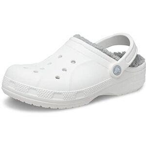 Crocs Unisexe Adulte Ralen Lined Clog Sabots, White/Light Grey, 48/49 EU - Publicité Crocs Unisexe Adulte Ralen Lined Clog Sabots, White/Light Grey, 48/49 EU - Publicité