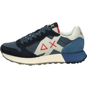 SUN68 Hommes Chaussures Jaki 2.0 Solid Code Bleu, Bleu gris rouge, 42 EU - Publicité SUN68 Hommes Chaussures Jaki 2.0 Solid Code Bleu, Bleu gris rouge, 42 EU - Publicité
