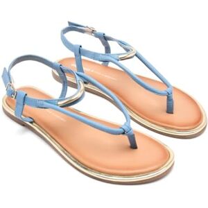 GIOSEPPO Femme Upton Sandale Plate, Bleu, 41 EU - Publicité GIOSEPPO Femme Upton Sandale Plate, Bleu, 41 EU - Publicité