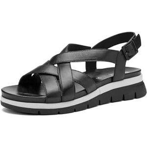 ARA Femme Cambridge Sandale, Noir crème, 37 EU - Publicité ARA Femme Cambridge Sandale, Noir crème, 37 EU - Publicité