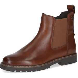 CAPRICE Bottines femme à fermeture éclair semelle amovible, Marron (Cognac Nappa), 36 EU - Publicité CAPRICE Bottines femme à fermeture éclair semelle amovible, Marron (Cognac Nappa), 36 EU - Publicité