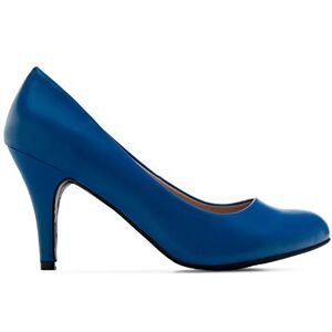 Andrés Machado Élégants Escarpins rétro pour Femme/Adolescent pour l´été et l´Hiver AM422 Bout Arrondi Modèle Taille Petit Talons Fins Simili Cuir- Couleur Bleu- EU 36 - Publicité Andrés Machado Élégants Escarpins rétro pour Femme/Adolescent pour l´été et l´Hiver AM422 Bout Arrondi Modèle Taille Petit Talons Fins Simili Cuir- Couleur Bleu- EU 36 - Publicité