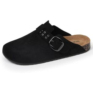 Isotoner Sabots Femme Semelle intérieure Cuir Extra-Flex Patch Talon Confort, 38, Noir - Publicité Isotoner Sabots Femme Semelle intérieure Cuir Extra-Flex Patch Talon Confort, 38, Noir - Publicité