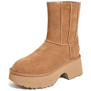 UGG Bottes Classiques en Cuir à Double Couture Nouveau Marron - Publicité UGG Bottes Classiques en Cuir à Double Couture Nouveau Marron - Publicité
